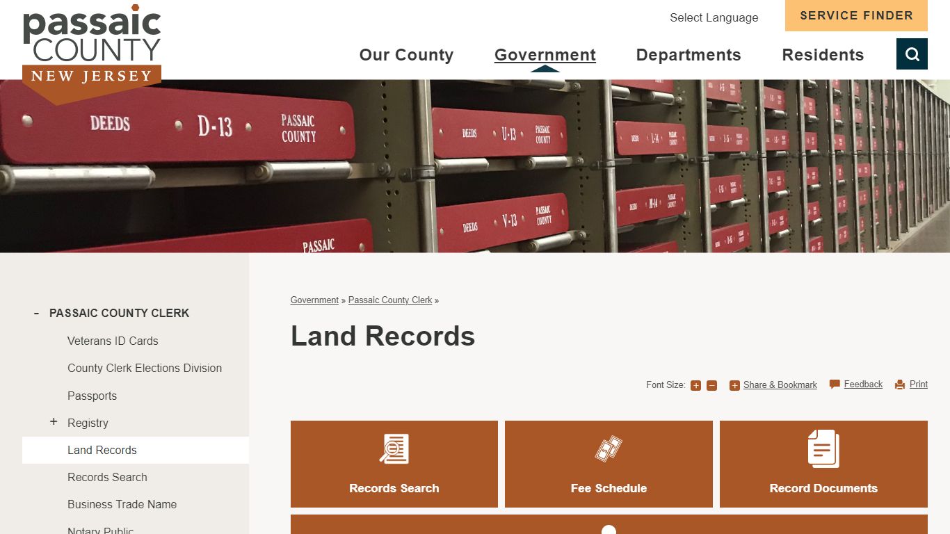 Land Records | Passaic County, NJ