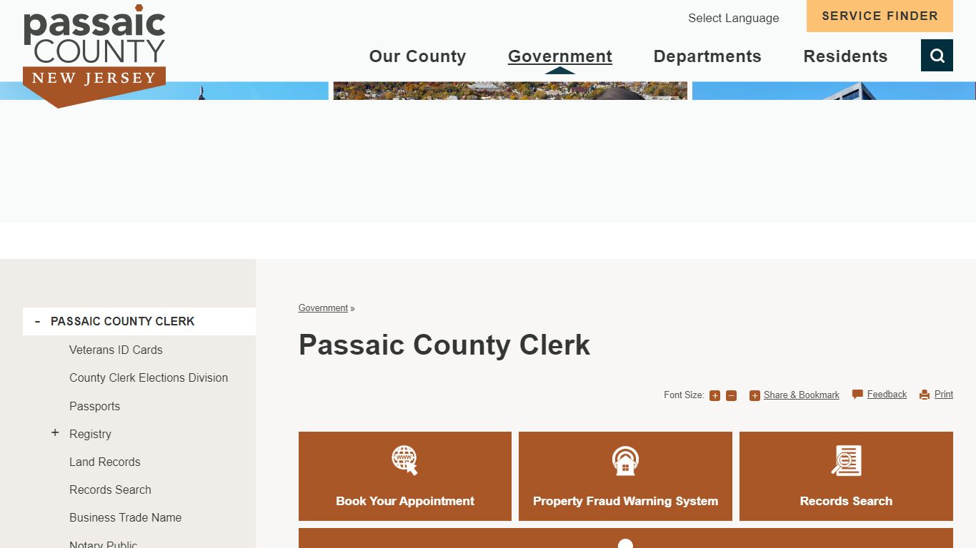 Passaic County Clerk | Passaic County, NJ